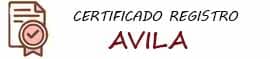 registro civil avila
